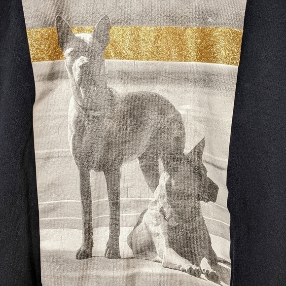 Palm Angels Black Crewneck Vintage Sweatshirt - Picture 4 of 5